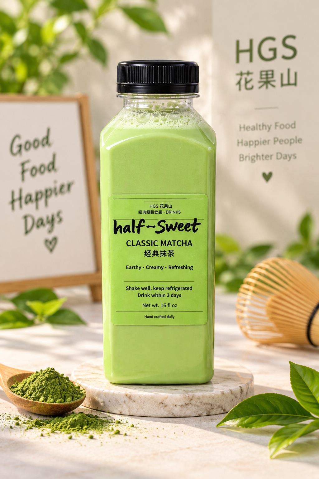Half Sweet Matcha 半糖金典抹茶