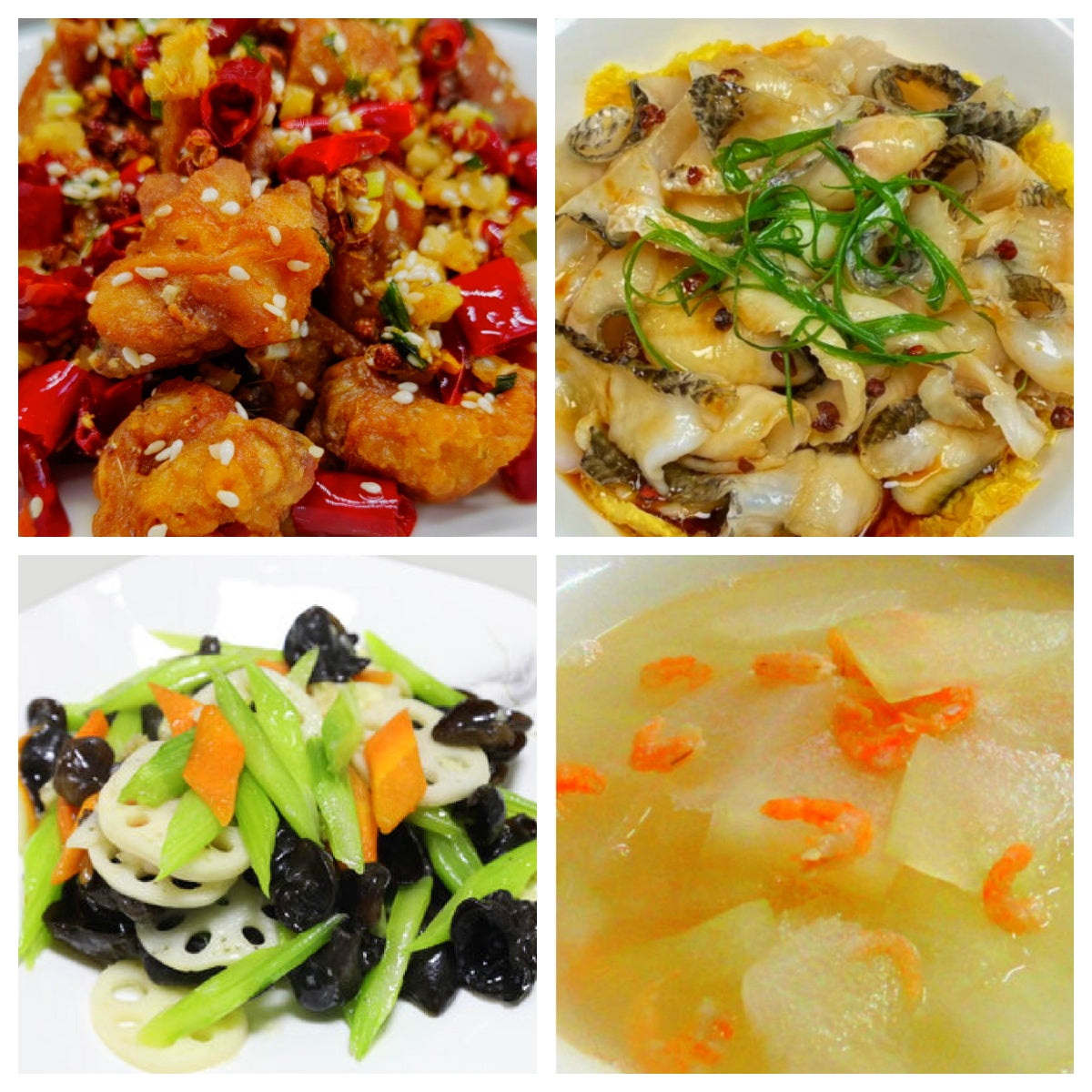 06月08日 周一麻辣鲜香:🌶️辣子鸡、葱油黑鱼片、西芹藕片、冬瓜枸杞汤