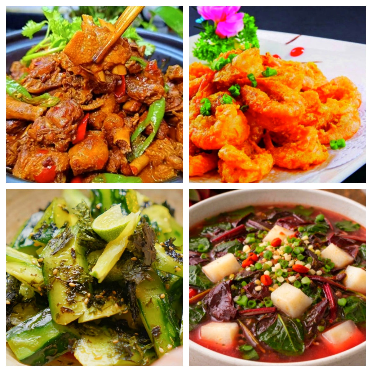 06月17日 周三经典回归：🌶️啤酒鸭、咸蛋黄大虾、凉拌海苔黄瓜、红苋菜山药汤