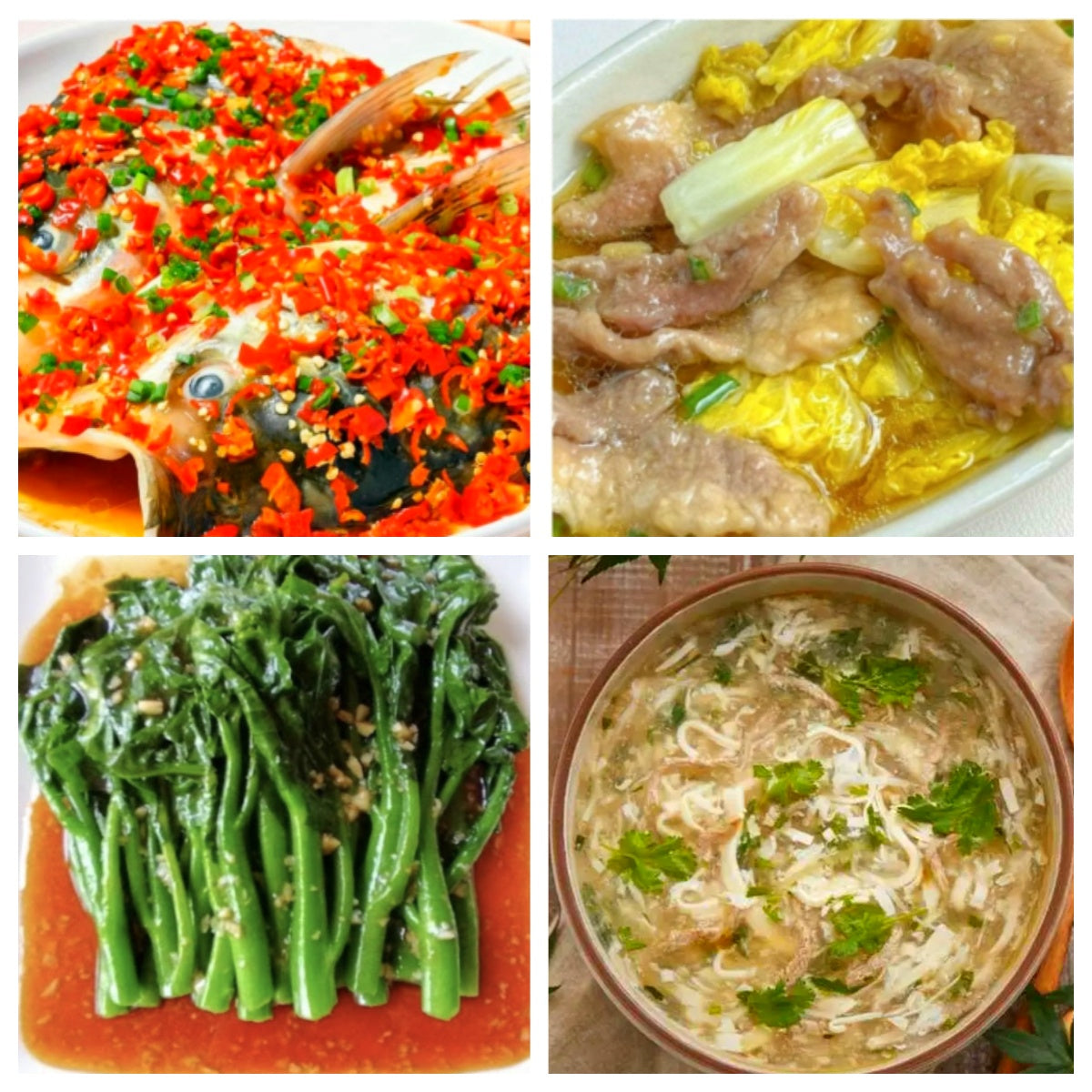 Taste Adventure on Saturday, December 20th: 🌶️ Steamed Fish Head with Chopped Chili, Steamed Pork with Baby Bok Choy, Stir-fried Seasonal Vegetables, West Lake Beef Soup