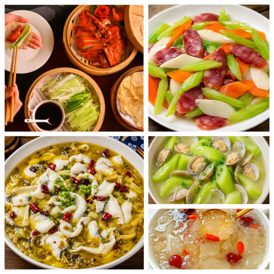 07月02日 周四经典回归: 北京片皮鸭、老坛酸菜鱼🌶️、西芹胡萝卜山药炒腊肠、花蛤丝瓜汤（赠品：银耳羹）