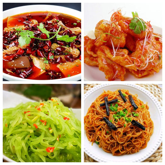 04月14日 周二麻辣鲜香：🌶️毛血旺、锅包肉、凉拌莴笋、葱油拌面