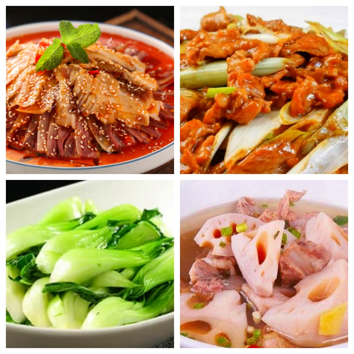 01月13日 周二麻辣鲜香：🌶️夫妻肺片 、葱爆羊肉、炒上海青、莲藕排骨汤