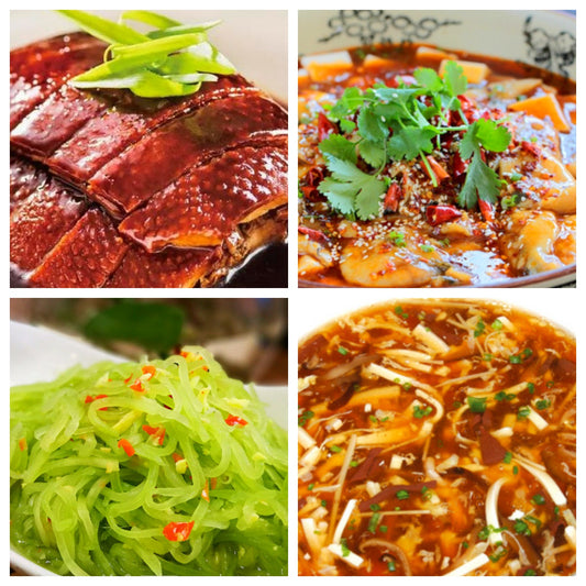 05月12日 周二麻辣鲜香：🌶️豆花鱼、上海酱鸭、凉拌莴笋、酸辣汤