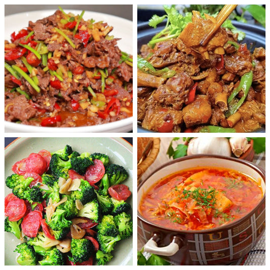 02月28日 周六麻辣鲜香：🌶️小炒黄牛肉、啤酒鸭、腊味西兰花、罗宋汤