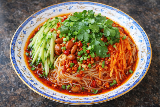 02月14日 周六西施凉菜A：四川特色凉菜｜🌶️麻辣凉拌粉丝 · 手工调味（1盒）【当日派送订单满$60，即可享受免费送货服务】