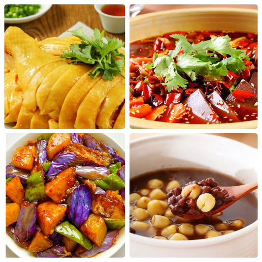 8月08日 周五经典回归：🌶️毛血旺 、上海三黄鸡、茄角之恋、红豆莲子羹