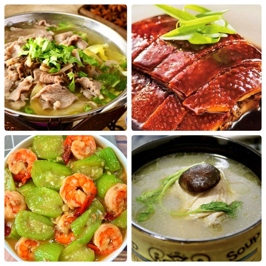 Wednesday, August 6th: Classic dishes return: Cross-legged Beef, Shanghai Braised Duck, Stir-fried Shrimp with Loofah, and Chicken Soup with Mushrooms