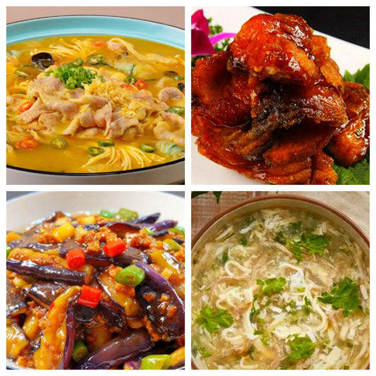 10月29日 周三麻辣鲜香： 🌶️酸汤肥牛、上海熏鱼、肉沫茄子、西湖牛肉羹