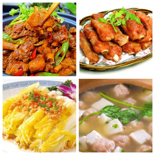 01月14日 周三麻辣鲜香： 🌶️ 啤酒鸭 、金牌蒜香骨、蒜蓉娃娃菜、嫩豆腐肉丸汤